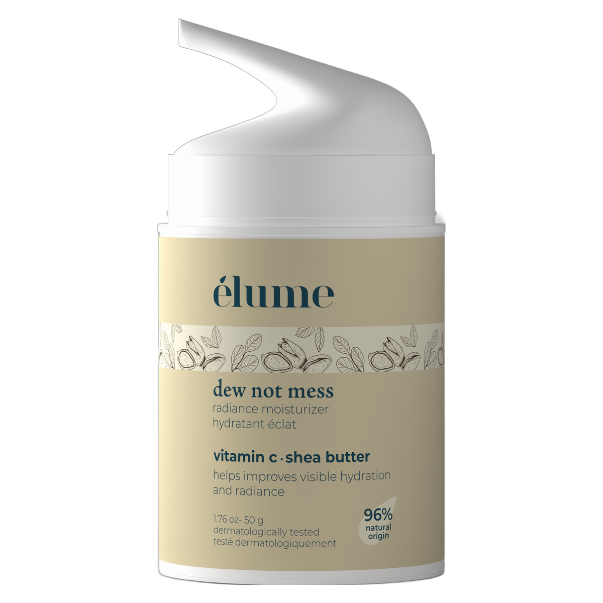 dew not mess radiance moisturizer, 50 g
