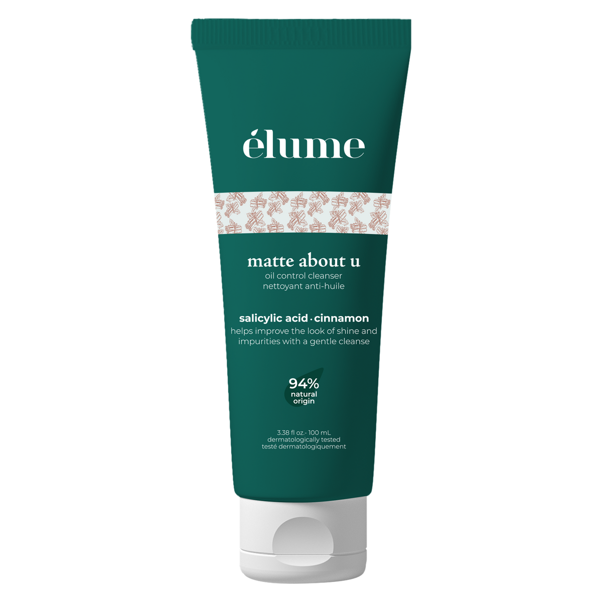 matte about u oil control cleanser, 100 ml