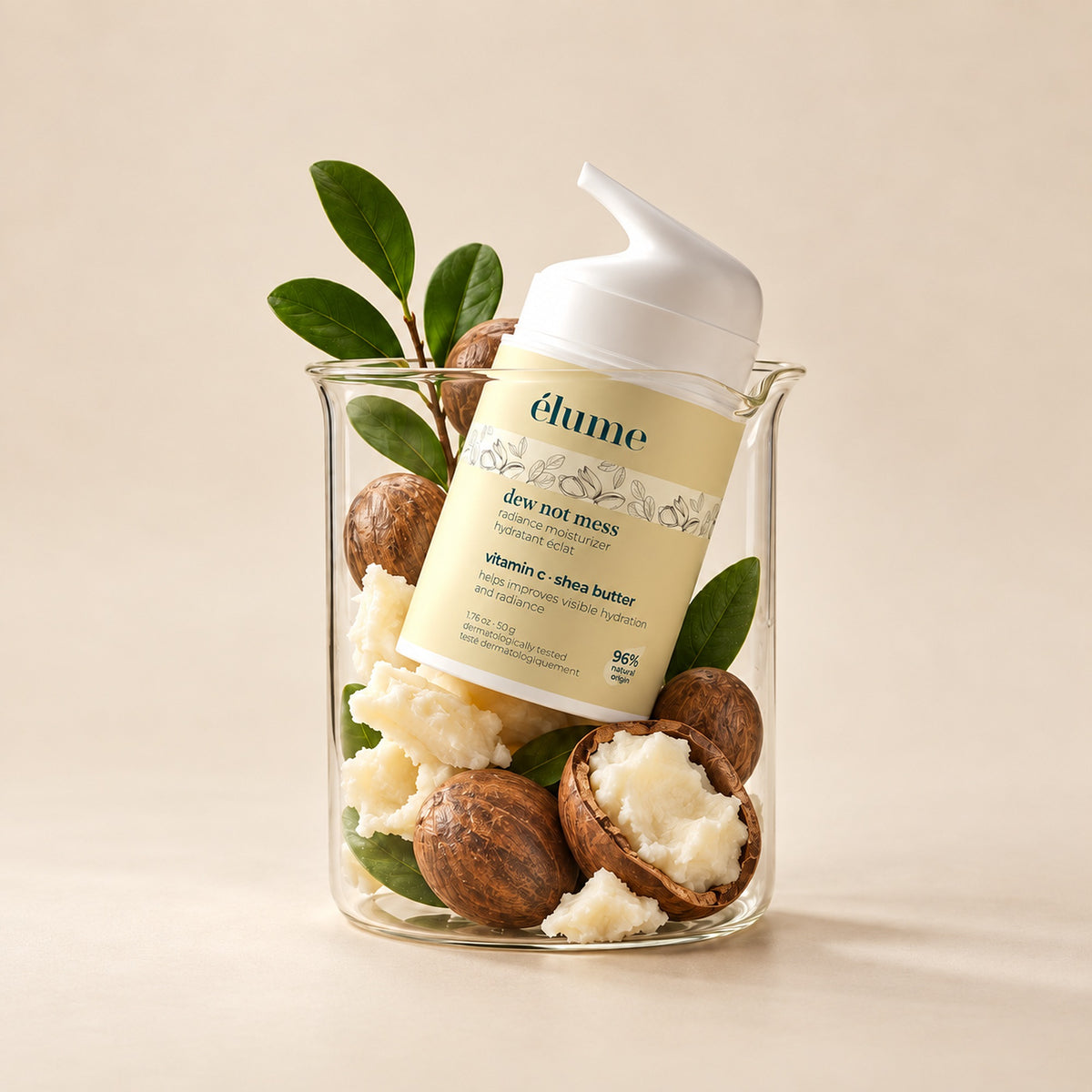dew not mess radiance moisturizer, 50 g